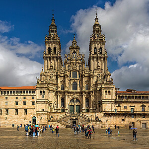 Santiago De Compostela Kathedrale Spanien