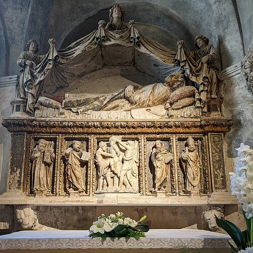 Altar in der Kathedrale des Diokletianspalast in Split Kroatien