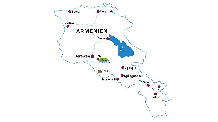 TARUK Armenien Karte