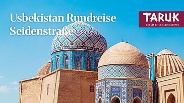 Thumbnail für das Filmbuch zur TARUK Usbekistan-Reise Seidenstraße