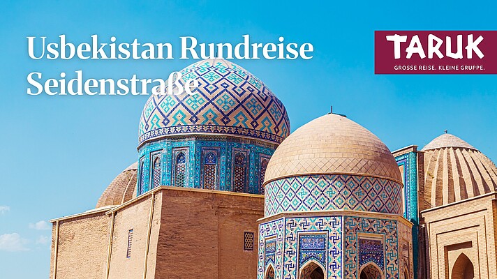 Thumbnail für das Filmbuch zur TARUK Usbekistan-Reise Seidenstraße