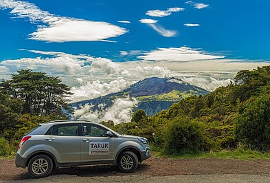 Selbstfahrer Pura Vida Vulkan Irazu Auto.