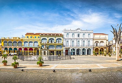 Piazza Vieja in Havanna Kuba