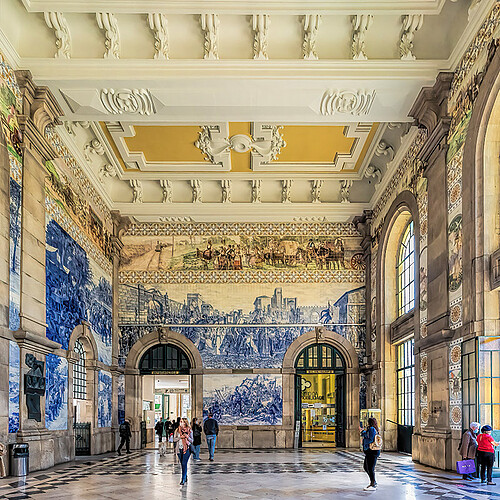 Bahnhof Porto Portugal