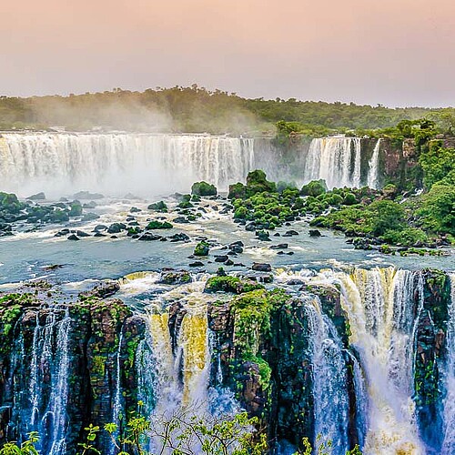 Brasilien Reise Iguazu Wasserfaelle