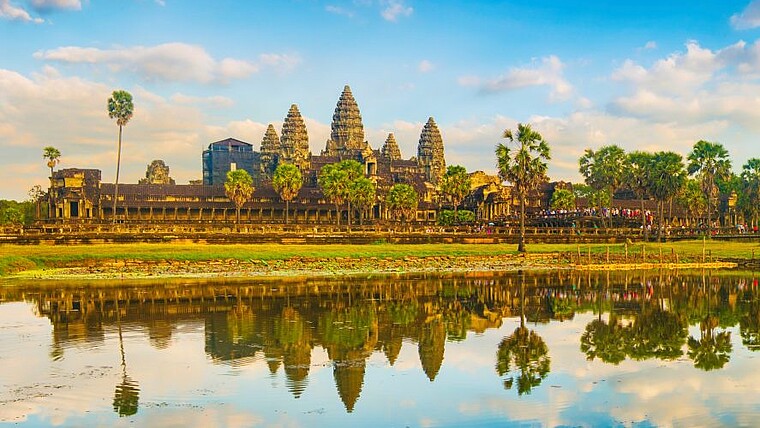 Tempel Angkor Wat im Kambodscha