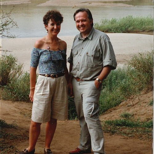 Ehepaar Johannes und Melanie Haape in uMfolozi Suedafrika