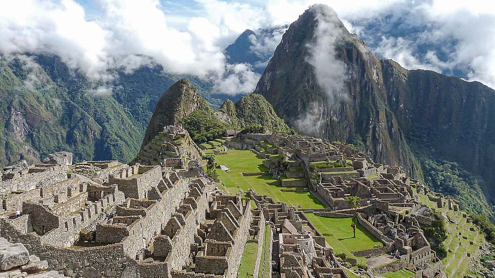 Machu Picchu in Peru