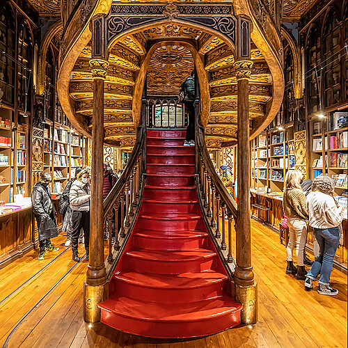 Porto lello Portugal Buchhandlung