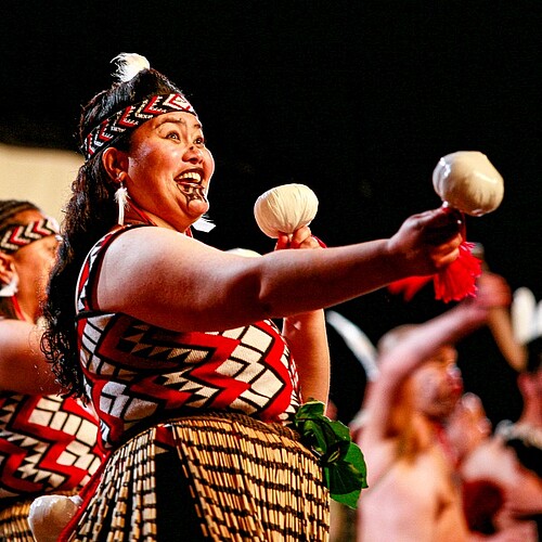 New Plymouth Tanz Show Taranaki Maor Neuseeland.