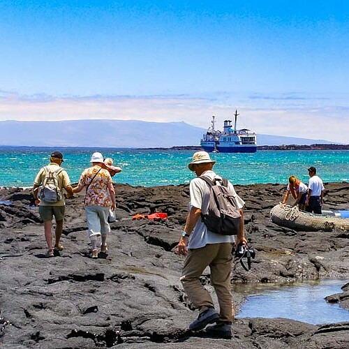 galapagos insel seymour bootsausflug ecuador reise