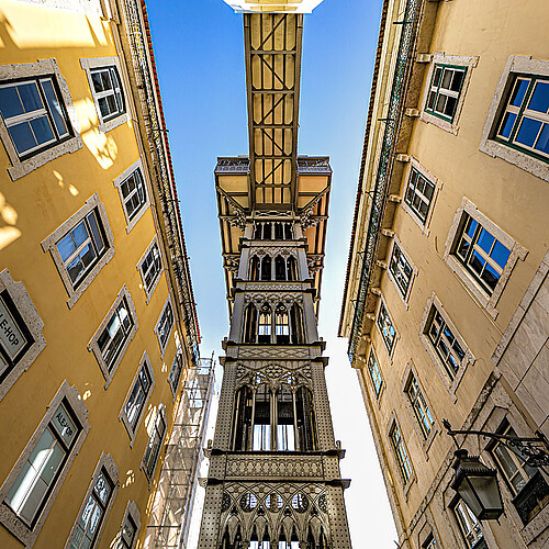  Lissabon Aufzug Portugal Gustav Eiffel