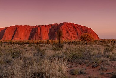 Uluru / Ayers Rock im australischen Outback
