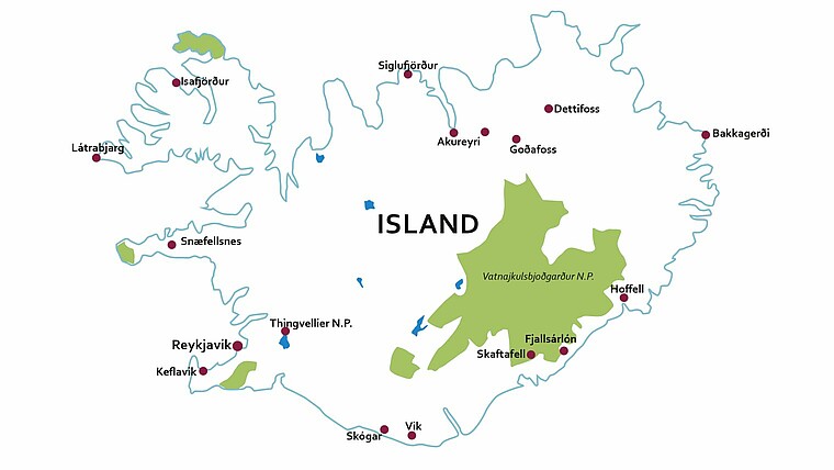 TARUK Island-Karte