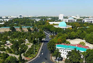 Panorama von Usbekistans Hauptstadt Taschkent