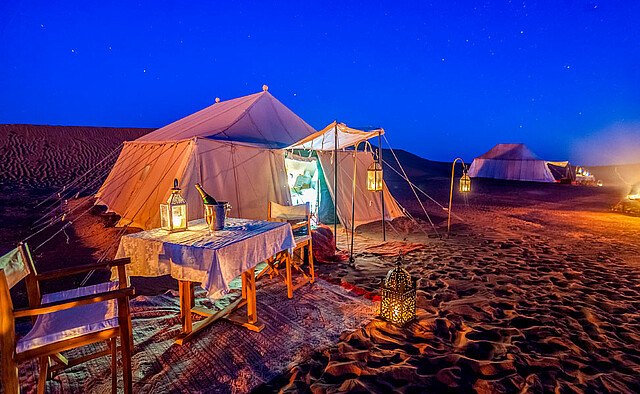 Wüstencamp Le Sand