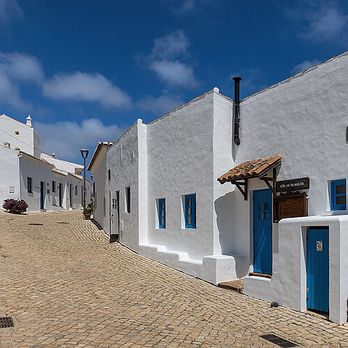 Algarve Weisses Dorf Portugal