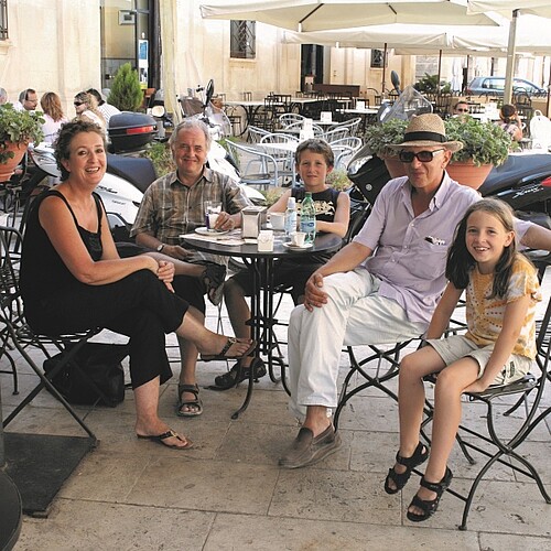 Familie Haape auf Sizilien