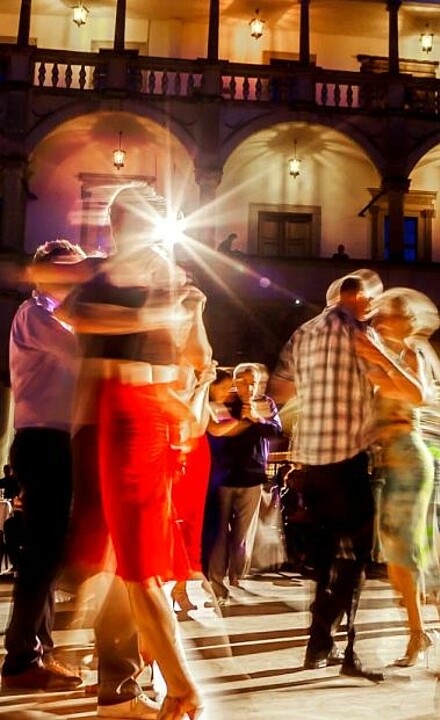 Tango tanzende Menschen in Argentinien