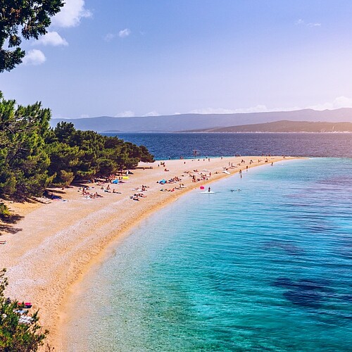 Zatni Strand in Kroatien