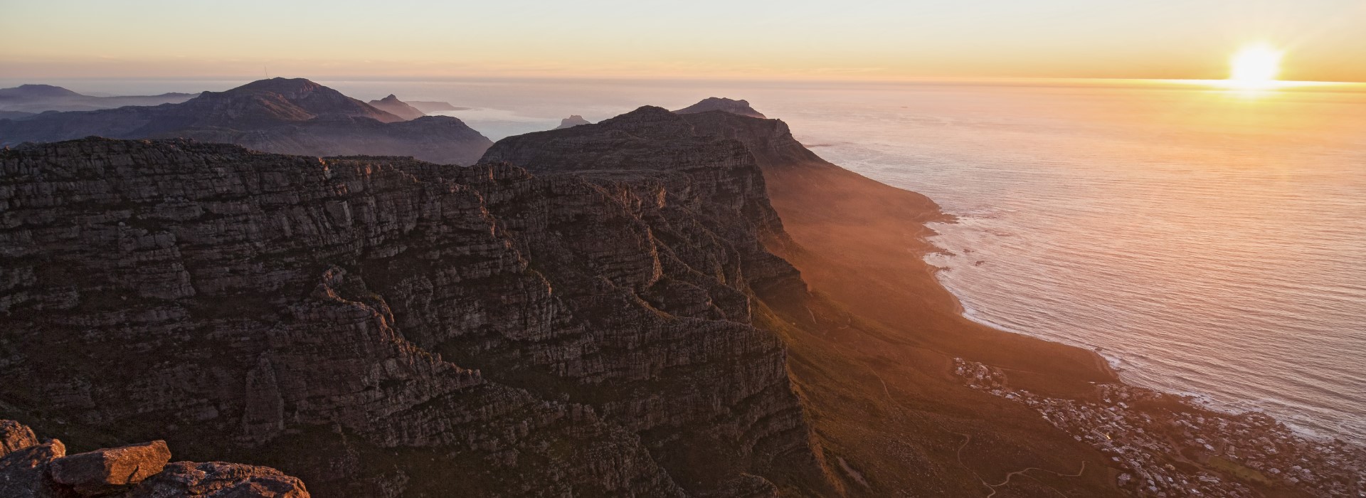 Südafrika Küste - Sonnenuntergang