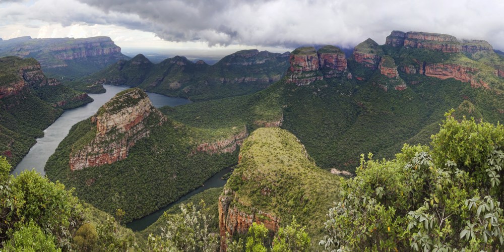 Die Three Rondavels im Blyde River Canyon