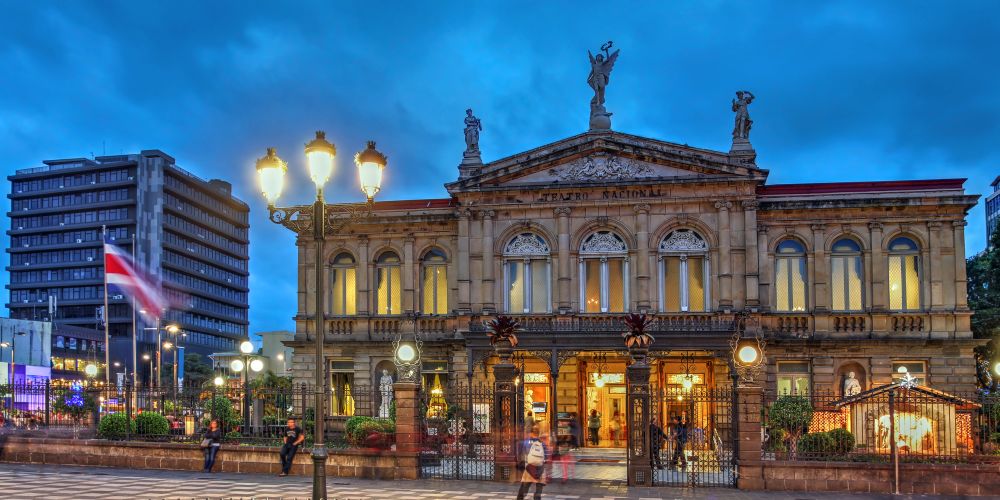 Nationaltheater in San José in Costa Rica