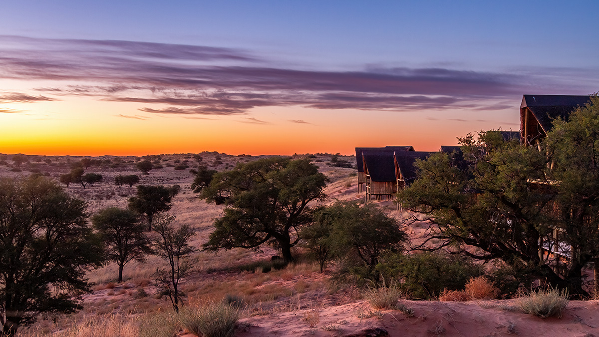  rooiputs sonnenaufgang botswana kalahari kgalagadi