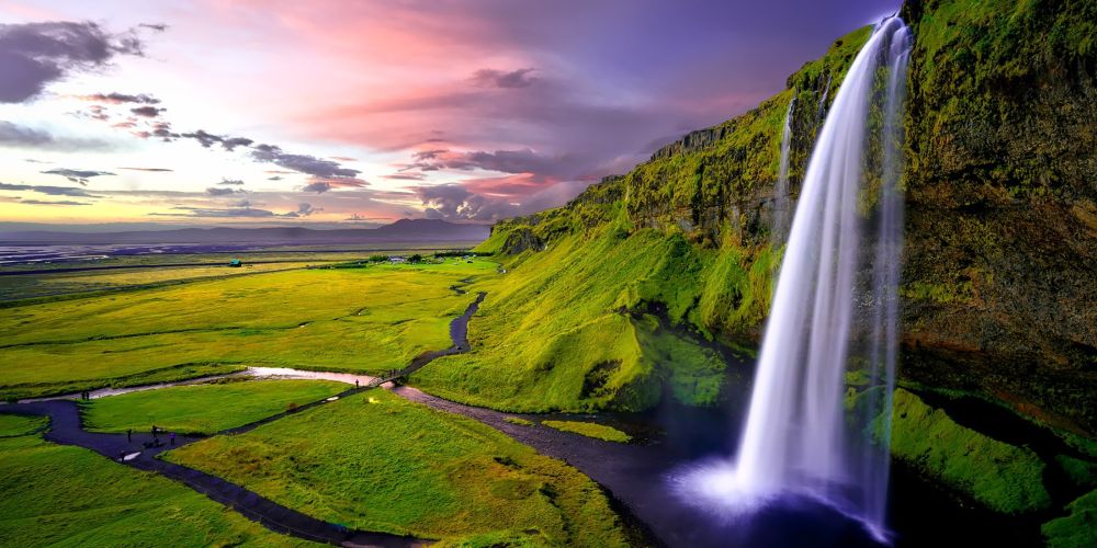 Seljalandsfoss Wasserfall auf Island