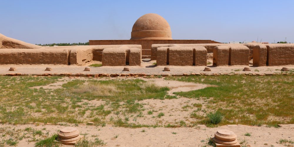 Buddhistische Tempelanlage Fayaz Tepe bei Termez in Usbekistan an der alten Seidenstrasse