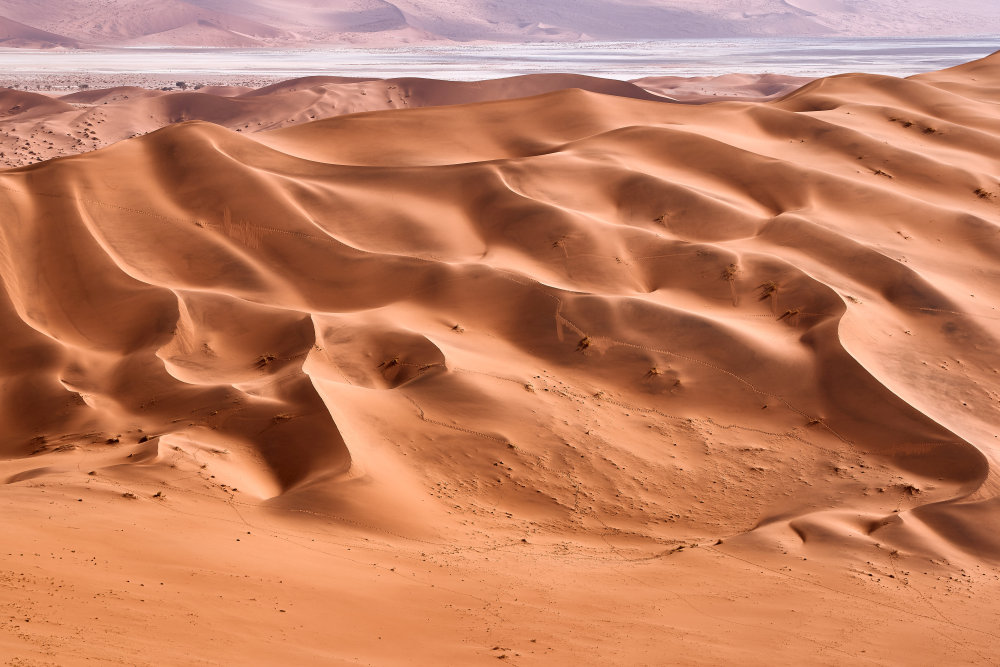 Dünen in der Namib-Wüste Namibia