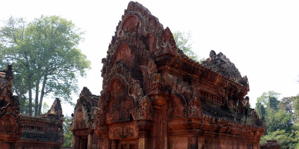 Tempel Banteay Srei in Kambodscha auf Vietnam-Reise Zauber des Mekong