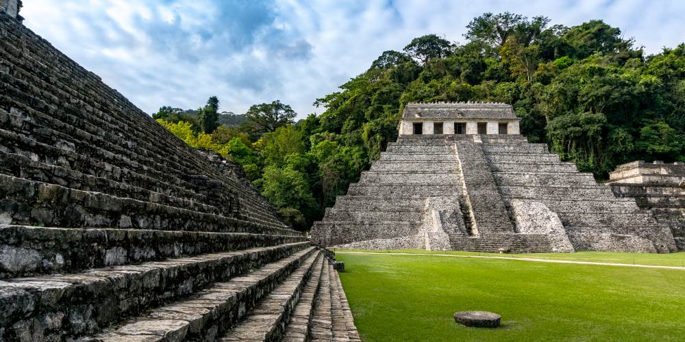 Palenque Tempel der Maya in Mexiko