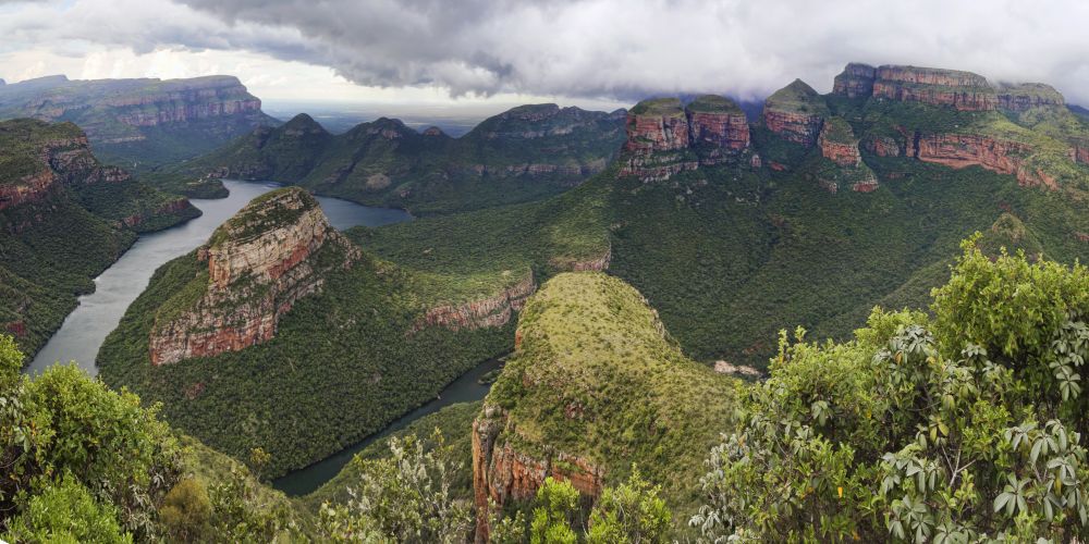 Panorama des Blyde River Canyon in Südafrika