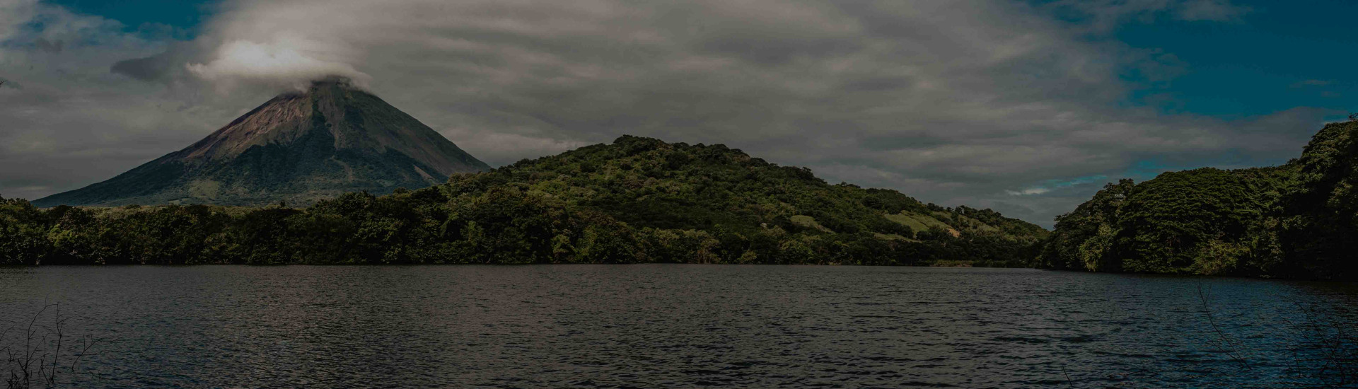 Halbinsel Ometepe im Nicaragua See in Nicaragua