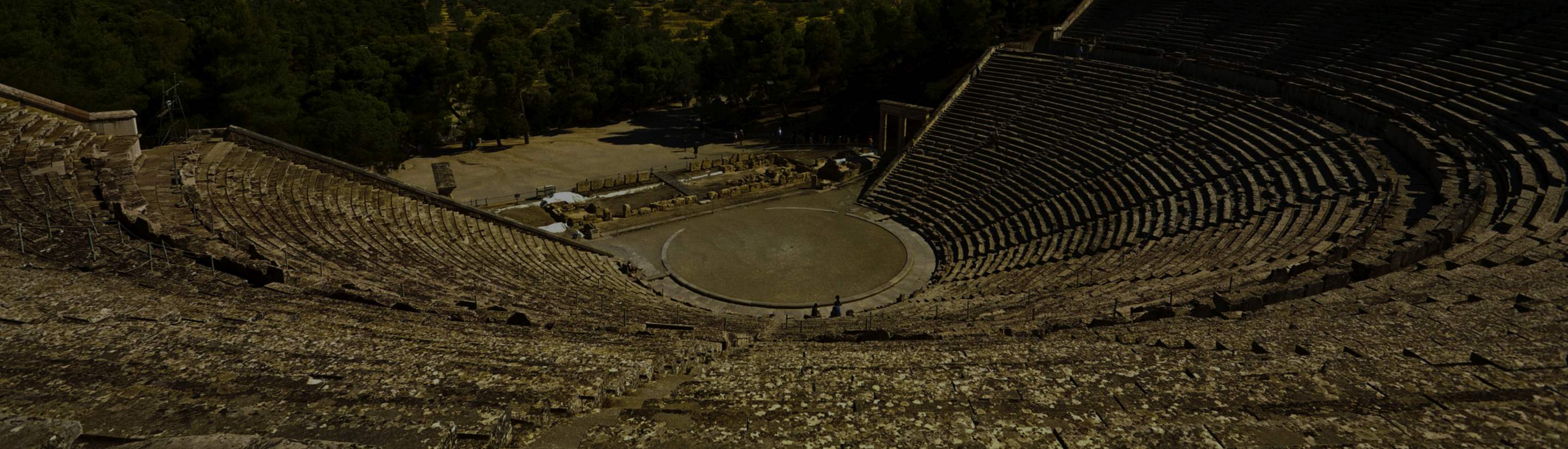 Griechisches Epidaurus Amphietheater in Griechenland