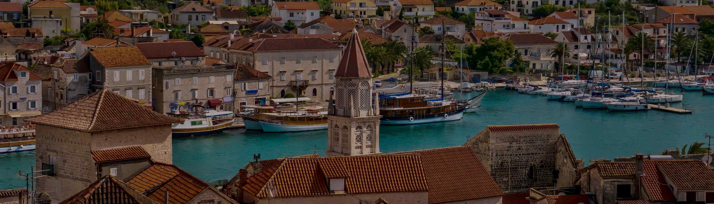 Altstadt von Trogir in Kroatien
