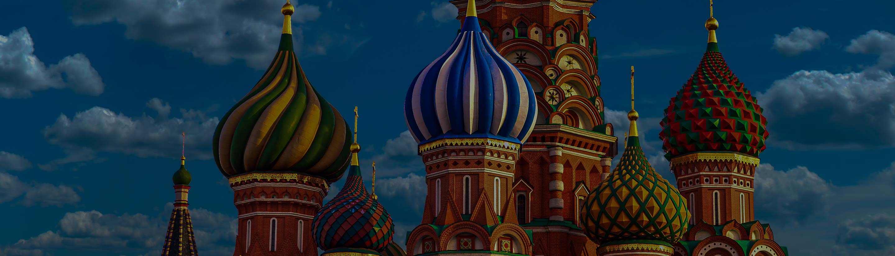 Russland Basilius Kathedrale Moskau bunte Zwiebel Dächer
