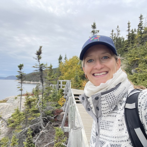 TARUK Mitarbeiterin Verena Perschke in Quebec, Kanada